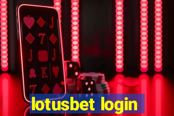 lotusbet login